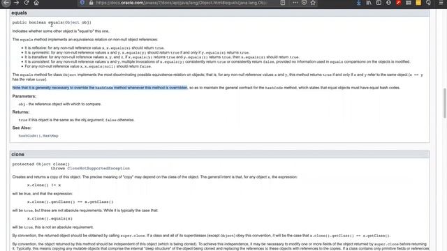 Java Interview Questions Series: equals() and hashCode() - are they related? смотреть онлайн