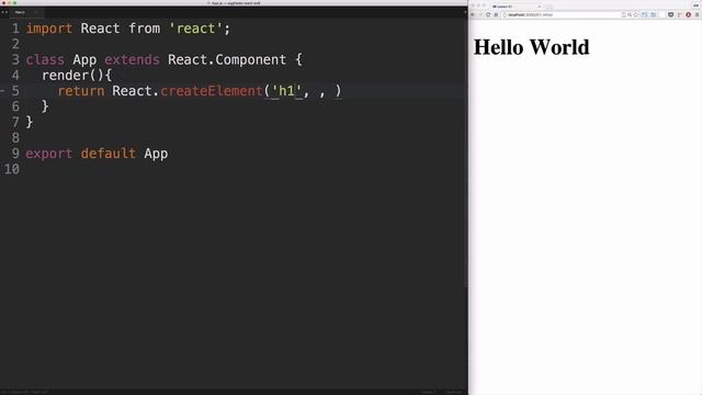 React Fundamentals: Hello World - First Component смотреть онлайн