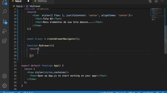 [Aula 17] React Native - Drawer Navigator (Parte 03) смотреть онлайн