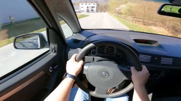 OPEL Meriva A 1.6 105 HP | 4K POV TEST DRIVE