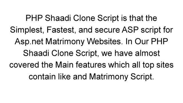 PHP Shaadi Clone Script - PHP READYMADE SCRIPT смотреть онлайн