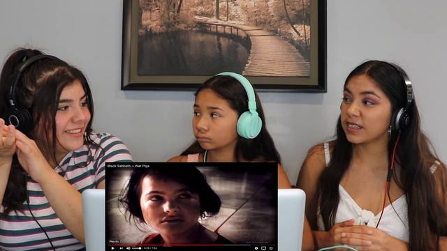 Three Girls React to Black Sabbath ~ War Pigs смотреть онлайн