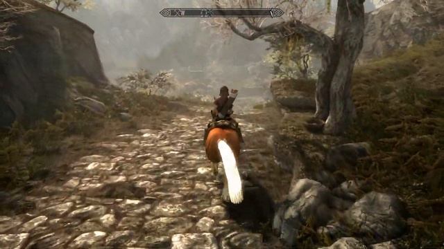 Skyrim SE Test/Prototype: Animated Horse Mane + Tail (HDT-SMP) смотреть онлайн