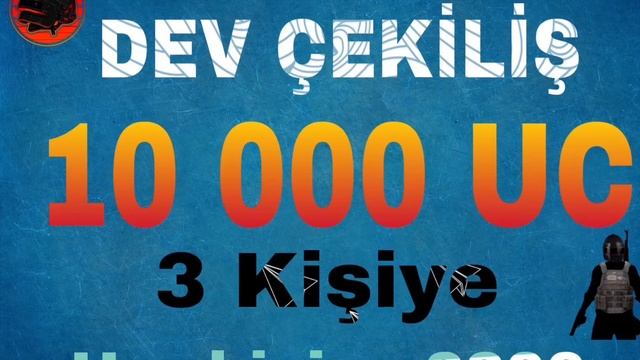 PUBG UC ÇEKİLİŞİ 10 000 UC KAZAN PUBG MOBİLE !!! KATILMAYAN ÜZÜLÜR смотреть онлайн