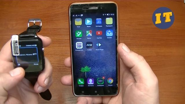 Умные часы Smart watch UWatch S9 Подробный обзор смотреть онлайн