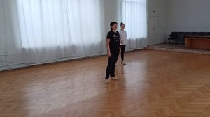 Джайв (Jive) Соло Е класс. Вариация. Схема танца.