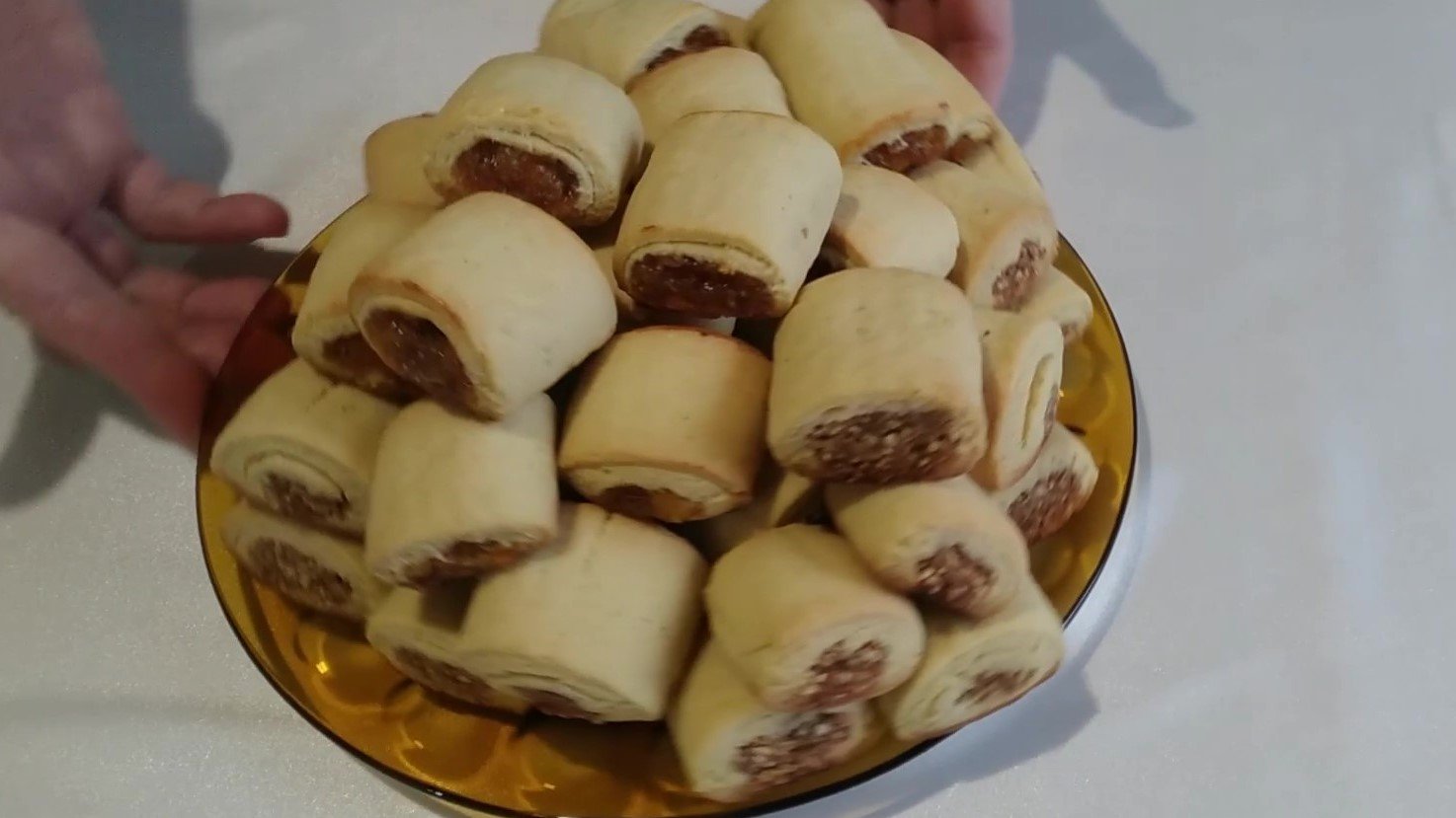 Нежное, рассыпчатое печенье с оригинальными начинками