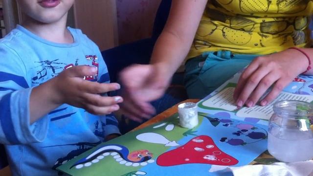 Филипп и Варвара рисуют пальчиками (Гриб такой необычный) 15.07.2016 смотреть онлайн