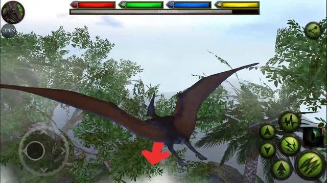 Ultimate Dinosaur Simulator: Pterodactyl Gameplay #2 | Eftsei Gaming смотреть онлайн