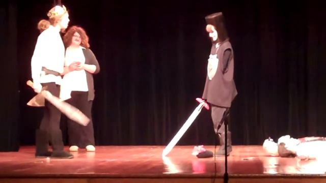 King Arthur vs The Black Knight - Monty Python and The Holy Grail SDSA Thespians.mp4 смотреть онлайн