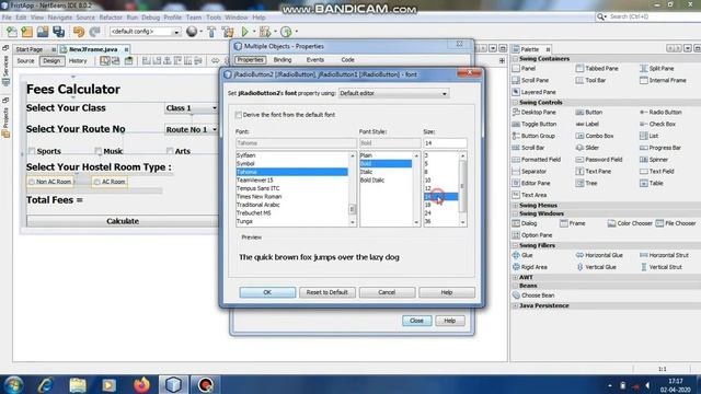 Java Swing Radio Button (Tutorial 7) смотреть онлайн