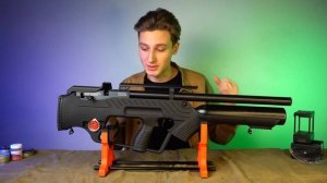 ОБЗОР Пневматическая винтовка Hatsan Bull Master 5.5 мм (Bullpup, полуавтомат, пластик)