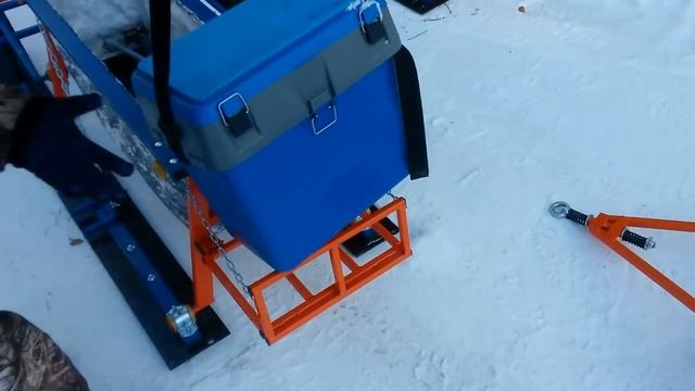 обзор раскладные сани для мотобуксировщика смотреть онлайн
