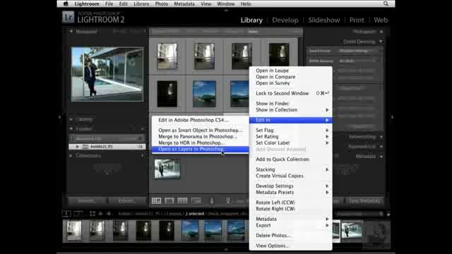 Learn Photoshop CS4 - Editing images in Lightroom and Photoshop смотреть онлайн