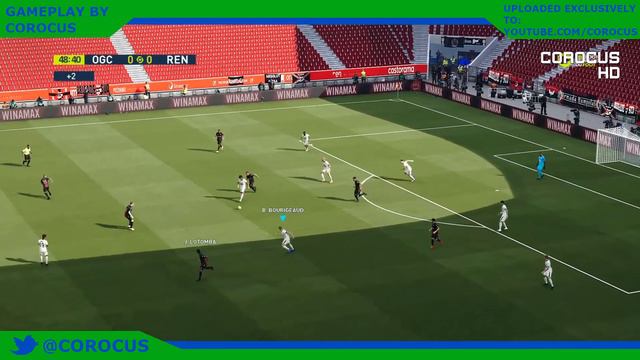 Nice vs Rennes | Allianz Riviera | 2020-21 Ligue 1 | PES 2021 смотреть онлайн