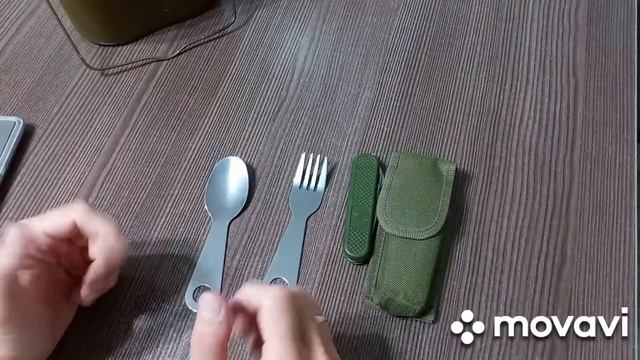 походные столовые приборы/ложка/вилка