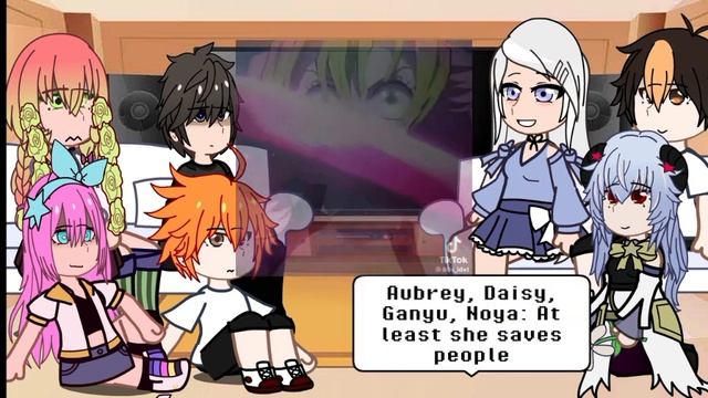 My favorite characters react to each other (Mitsuri 1/?) (Lazy) смотреть онлайн
