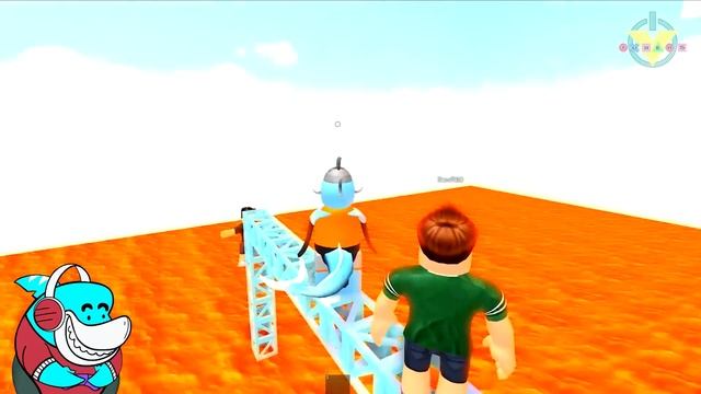 VTubers Roblox FLOOR IS LAVA Let's Play with Big Gil & Alpha Lexa смотреть онлайн