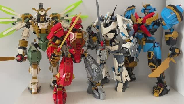 ТИТАНЫ ЛЕГО НИНДЗЯГО | РАЗБОР | СРАВНЕНИЕ | МНЕНИЕ | LEGO NINJAGO TITANS смотреть онлайн