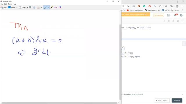 Leetcode 2183 Count Array Pairs Divisible by K смотреть онлайн