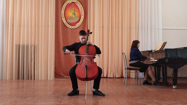 Пономаренко Филипп 13 лет В. Шаронов Соната для виолончели и фортепиано До мажор ч. I смотреть онлайн