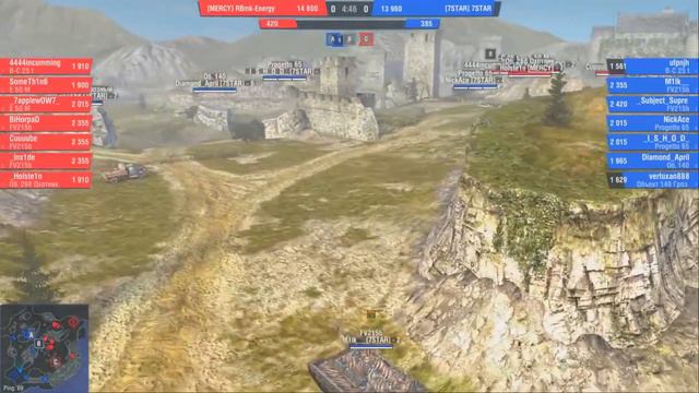 Гранд Финал / WoT Blitz Twister Cup 2019 / [7STAR] - [MERCY] / Турнир Профессионалов / Нарезка Боев