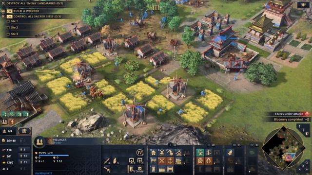 Age of Empires 4 - 1v1 Chinese vs English Fast Win | Multiplayer Gameplay смотреть онлайн