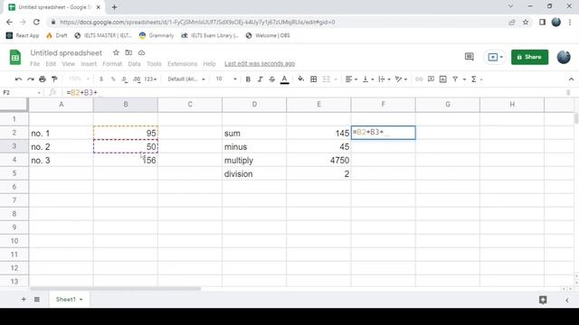 MS Office Excel for beginners | Sum | Minus | Multiply | division смотреть онлайн