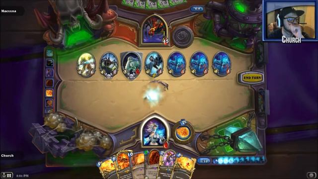 Hearthstone Curse of Naxxramas Playthrough - Arachnid Quarter Week 1 - Heroic Mode - Part 3/3 смотреть онлайн