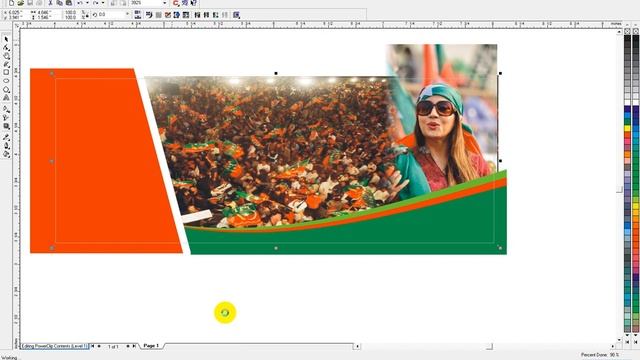 Coreldraw | how to make PTI Facebook Cover in Coreldraw - 2018 смотреть онлайн