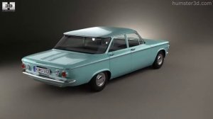 Chevrolet Corvair sedan 1960 by 3D model store Humster3D.com