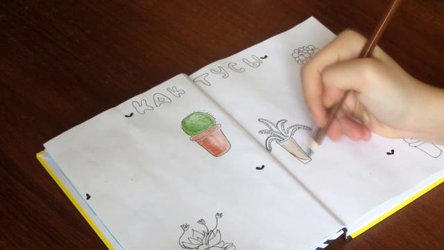 SketchBook #2 | Кактусы | Draw Tv