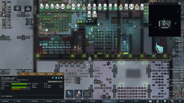 Preparing for Endgame : Rimworld Sea Ice Ep 27 смотреть онлайн