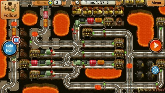 Rail Maze 2 Nice Gameplay - Train Puzzle Game - Android Gameplay #2138 смотреть онлайн