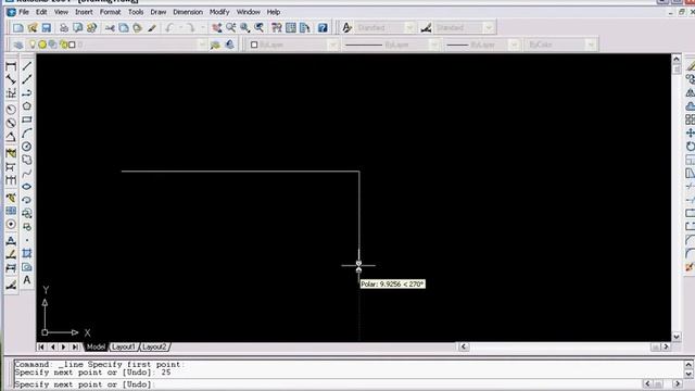 make a line with autocad 2004 смотреть онлайн