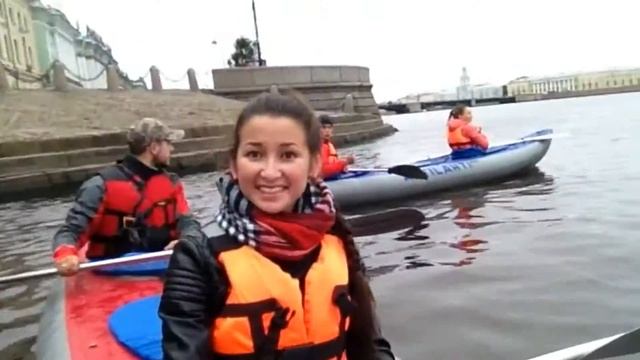 На байдарках по Питеру! смотреть онлайн