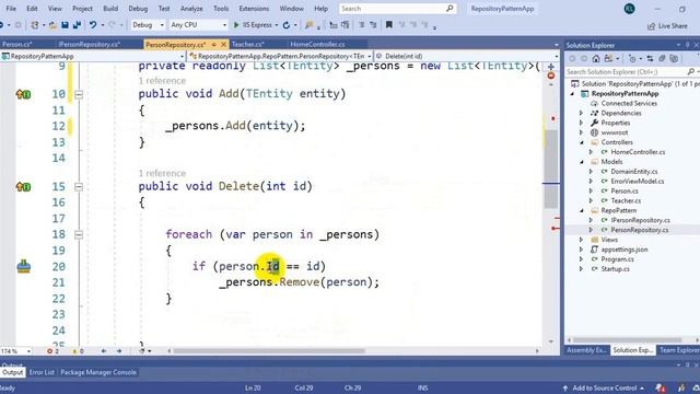 آموزش جنریک ریپازیتوری(GenericRepository) در Asp.net MVC Core смотреть онлайн