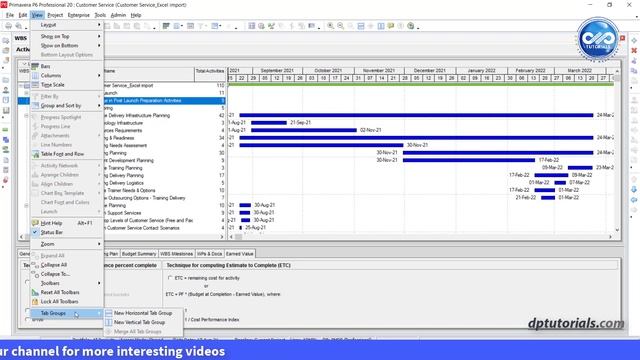 How To Make The Primavera P6 Split Screen смотреть онлайн