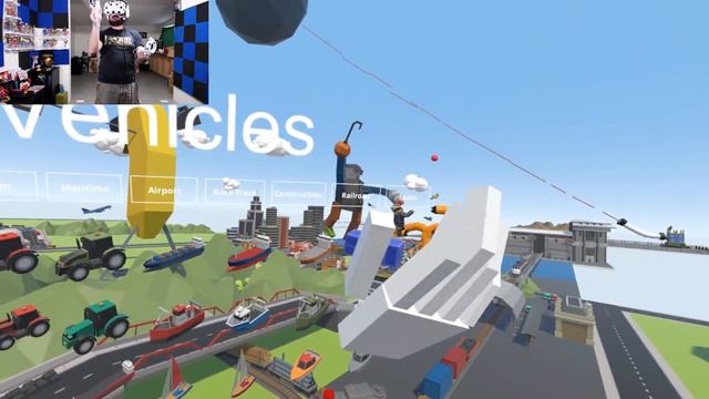 Tiny Town - BRICK RIGS COMES TO TINY TOWN! - Tiny Town VR Gameplay - TOY TRAIN CRASHES! - HTC VIVE смотреть онлайн
