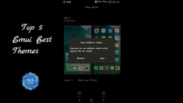 Latest Top 5 EMUI 2017 huawei Theme смотреть онлайн