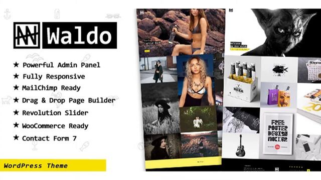 Waldo - Creative Portfolio & WooCommerce WordPress Theme | Themeforest Website Templates and Themes смотреть онлайн
