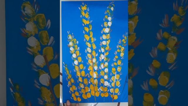 Пшеница. Пальчиковая живопись смотреть онлайн