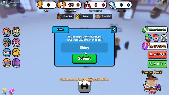 Roblox Tug of War Simulator New Codes September 2023 смотреть онлайн