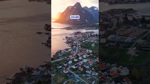 Исландия: страна, где солнце не заходит.Период белых ночей в Исландии продолжается с мая по август смотреть онлайн