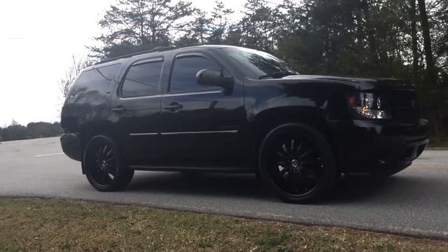 Murdered Out 07 Tahoe W/ Dual Exhaust смотреть онлайн