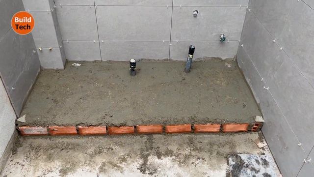 Technique Floor Tile Installation with 30 x 60cm Ceramic Tiles смотреть онлайн