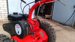 Мотоблок Агат  колеса на 13  разблокировка с управлением на руле, скоростя как на салюте.