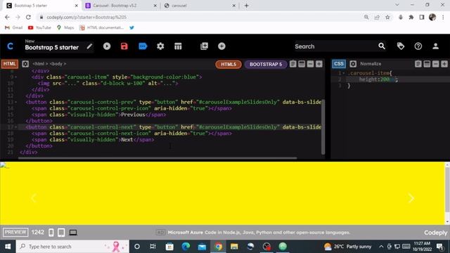 Bootstrap Carousel смотреть онлайн