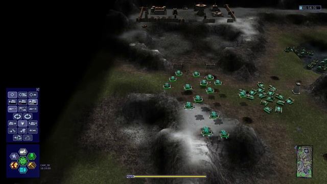 Warzone 2100. Хард. Миссия 28. Нексус показывает коготки. смотреть онлайн