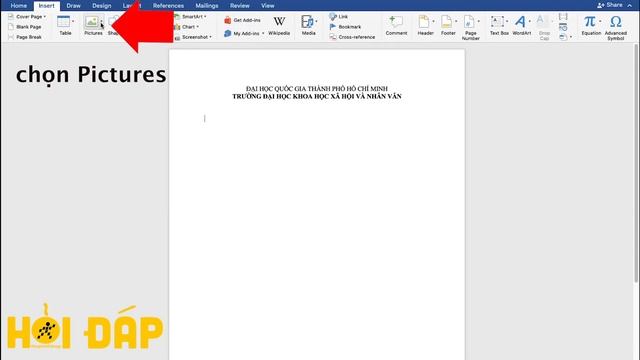 Cách Chèn ảnh File Word đơn Giản, Nhanh Chóng (sử Dụng Trên Macbook)